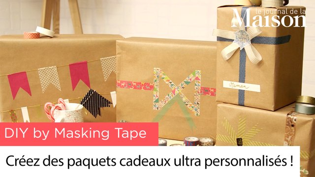 DIY by Masking Tape : créez des paquets cadeaux ultra personnalisés !