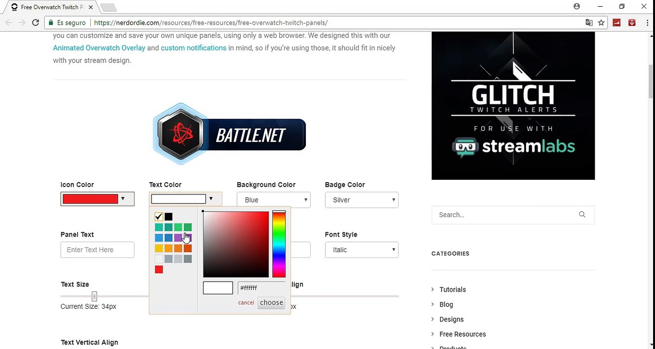 Tutorial // Como Hacer Paneles De Twitch Sin Programas // GRATIS 2017 - 2018
