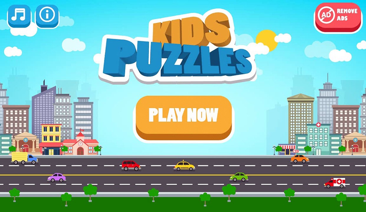 Puzzle Cars for Kid - transport for kids - cars puzzle for toddlers for kids