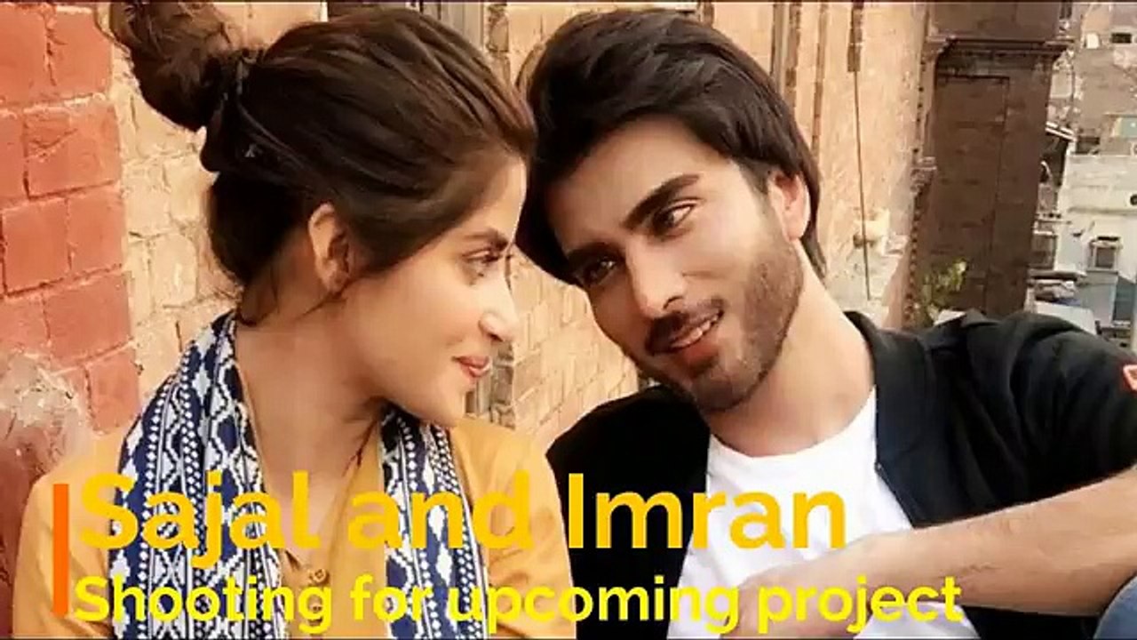 Imran Abbas Tries To Kiss Sajal Ali On Set _ CelebTribe