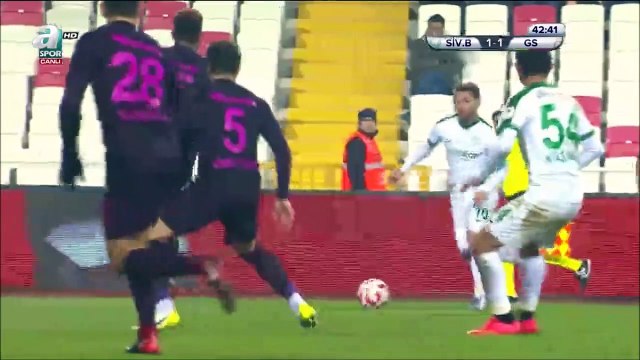 All Goals Turkey Turkiye Kupasi Round 5 - 12.12.2017 Sivas Bld. SK 2-1 Galatasaray SK