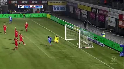 Terell Ondaan Goal HD - Zwolle	1-0	AZ Alkmaar 12.12.