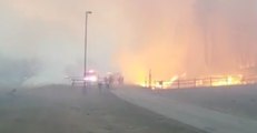 Firefighters Battle Legion Lake Fire in Custer State Park