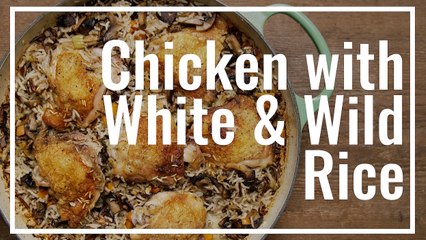 Chicken with White and Wild Rice Recipe