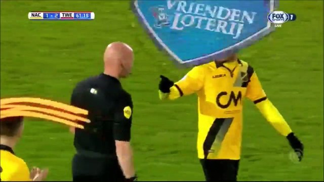 1-2 Oussama Assaidi Goal Holland Eredivisie - 12.12.2017 NAC Breda 1-2 FC Twente