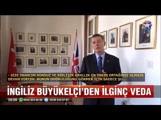 İngiltere Büyükelçisi Richard Moore'ın Beşiktaşlı veda mesajı Siiyaahhh