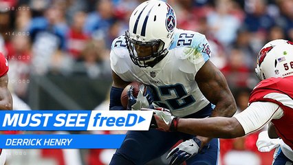 freeD: Derrick Henry powers through Patrick Peterson for the TD | Week 14