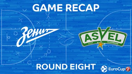Highlights: Zenit St Petersburg - Asvel Villeurbanne