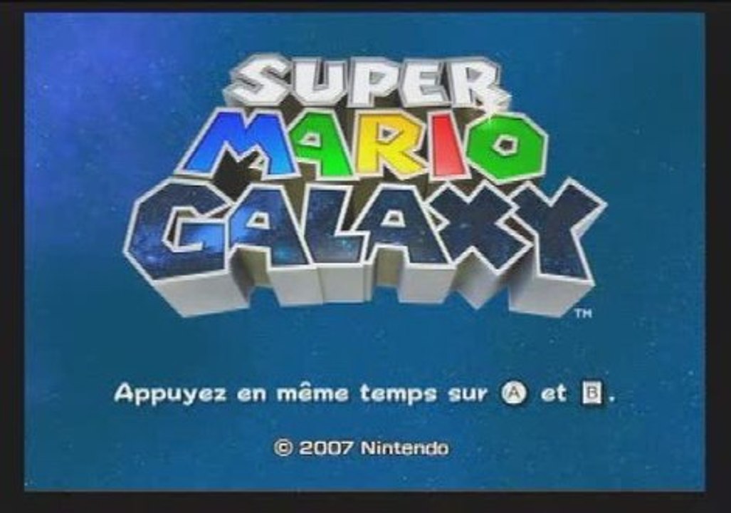 Videotest Super Mario Galaxy (Wii)