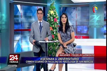 Asesinan a estudiante en la facultad de psicología de la Universidad San Marcos