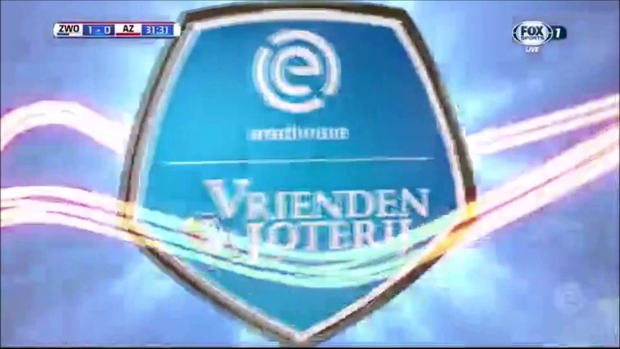 1-0 Terell Ondaan Goal Holland  Eredivisie - 12.12.2107PEC Zwolle 1-0 AZ Alkmaar