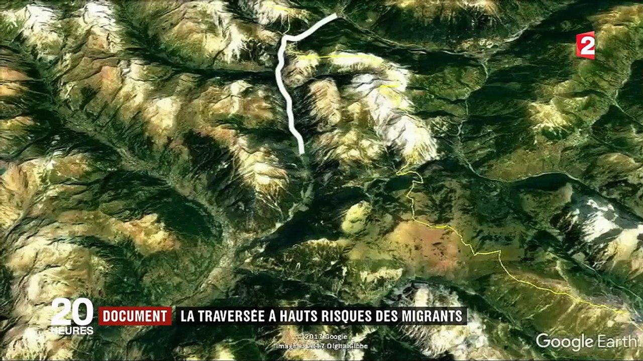 Hautes-Alpes : avec les migrants qui tentent de franchir le col de l'Échelle, une traversée à haut risque