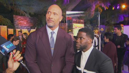 Kevin Hart Teases Dwayne Johnson Over "Good" Baby News