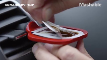 This dip holder is for people who love drive-thrus