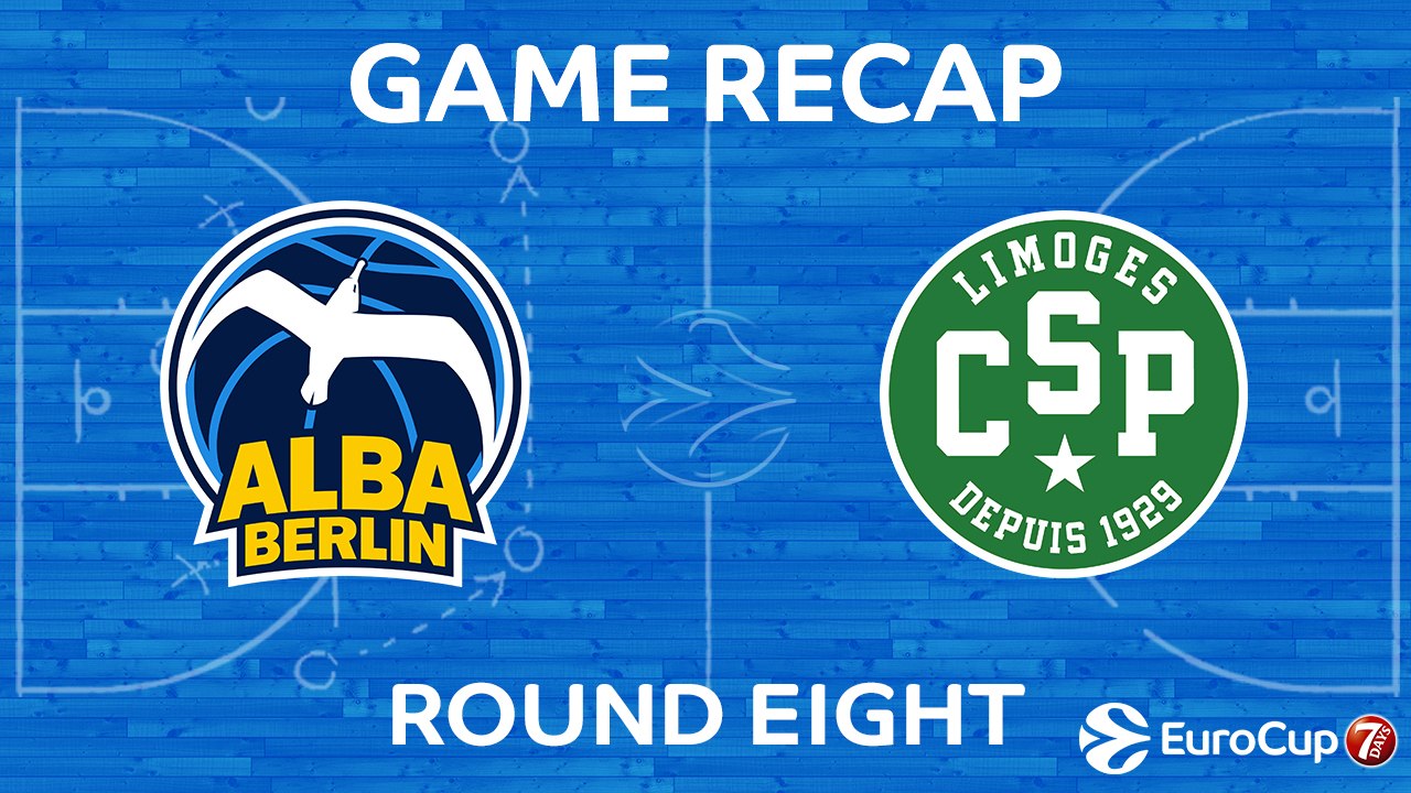 Highlights: Alba Berlin - Limoges CSP