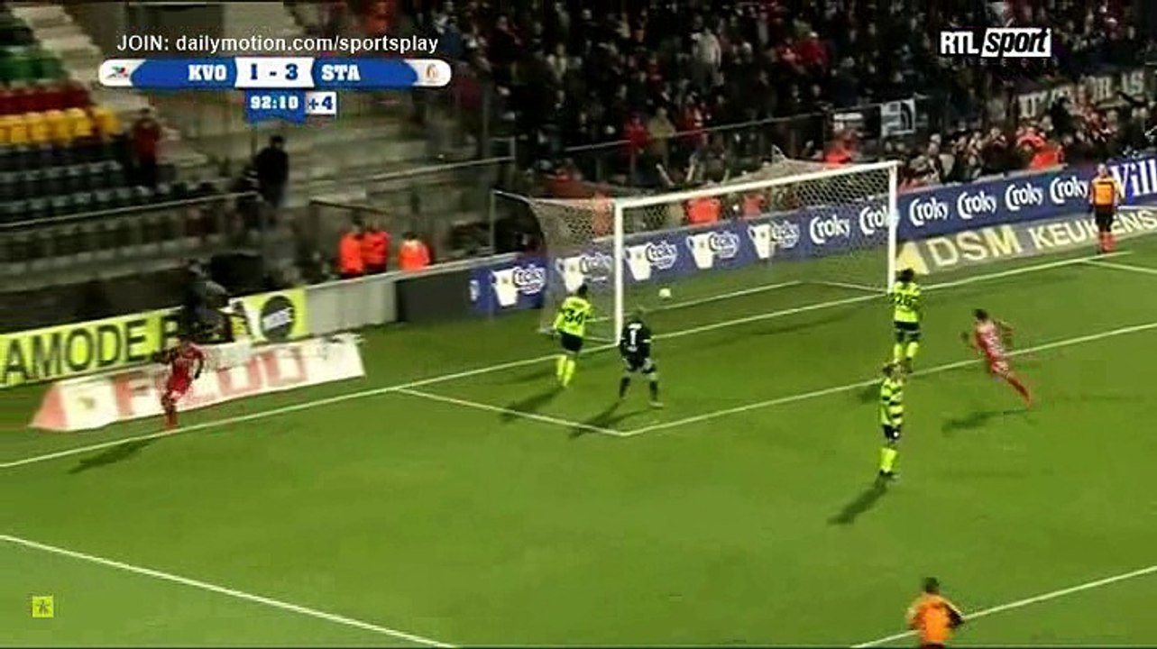 Zinho Gano Goal HD - Oostende 2 - 3 Standard Liege - 12.12.2017 (Full Replay)