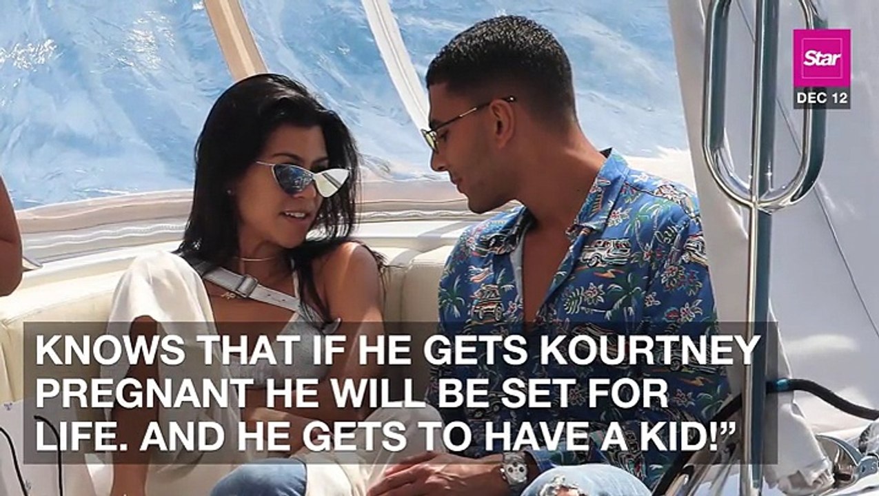 Baby For Younes! Kourtney Kardashian Drops Pregnancy BOMBSHELL