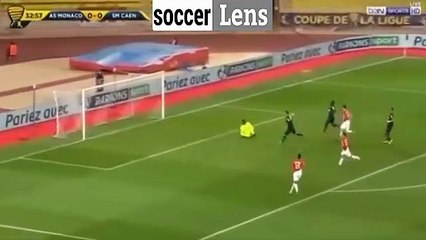 Monaco 2-0 Caen Résumé & Buts