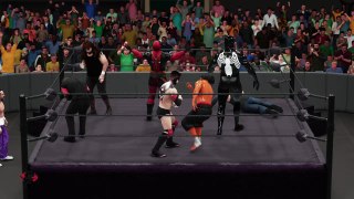 WWE 2K18 8 man battle royal
