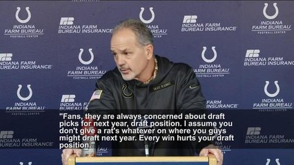 Chuck Pagano channels Bill Belichick in press conference