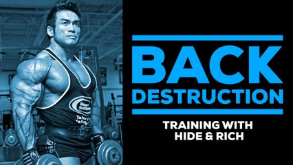 Back Destruction: Training With Hidetada Yamagishi & Rich Gaspari | GI Training