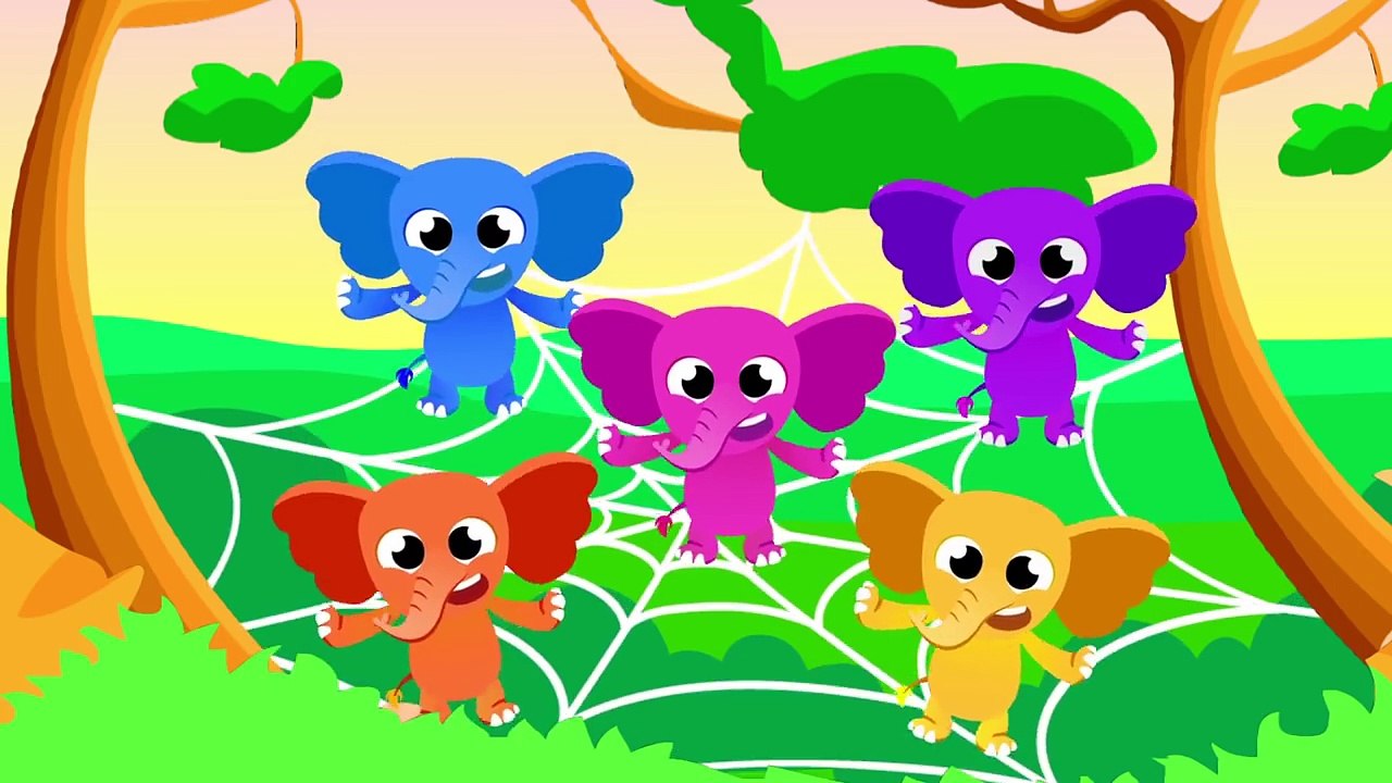 10 Elephants on a  _ Learn to Count _ Nursery Rhymes by Little Angel