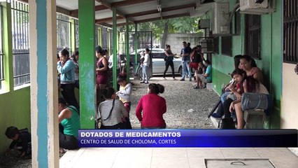 Dotado de medicamentos centro de salud de Choloma