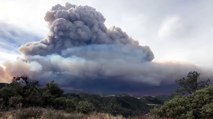 Thomas Fire Smoke Plumes Collapse, Creating Dangerous Ground Conditions