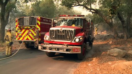 Incêndio na Califórnia avança