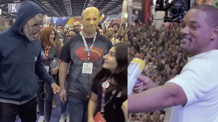 Will Smith deja boquiabiertos a sus fans escondido tras una máscara