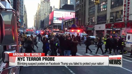 New York City bombing suspect warned Trump on Facebook