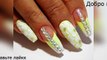 TOP AN AMAZING DESIGN OF NAILS Manicure gel. White flowers, crystals-sVFUn3nAdSc