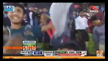 Chris Gayles 18 sixes VS Dhaka Dynamites, BPL 2017 final
