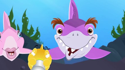 Faster Baby Shark! _ Animal Songs With The Family _ by Little Angel-ULn0vMRcnXg
