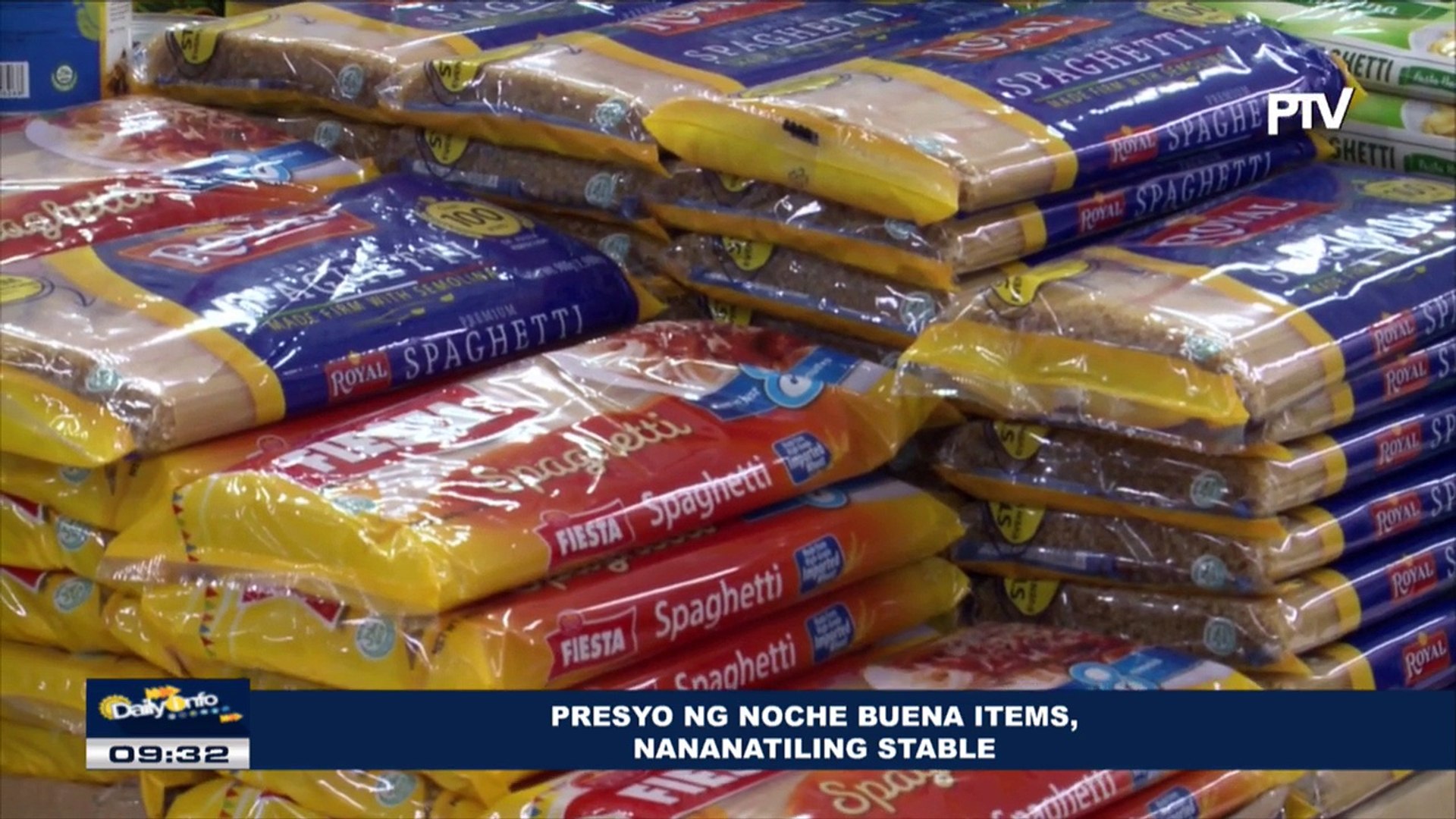 ⁣Presyo ng noche buena items, nananatiling stable