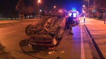 Maltepe'de Kaza Yapan Kadın Sürücü Şoka Girdi