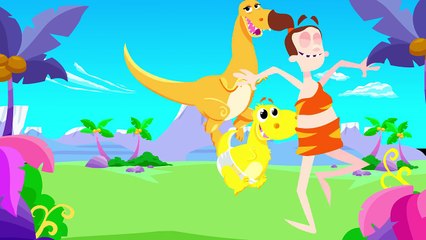 The Dinosaur Dance _ Kids Songs _ by Little Angel-6dqx088Eif0