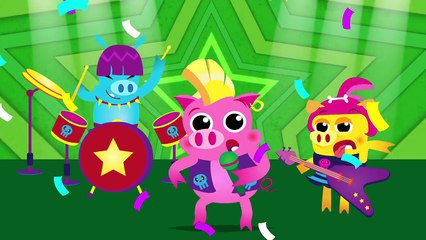 This Little Piggy Rocks _ Kids Songs _ by Little Angel-iJIPwDBSaZs