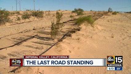 This Plank Road is the original road from Phoenix to San Diego