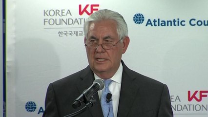 틸러슨, 대화 언급...북미대화 급물살 타나? / YTN