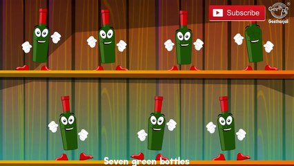 Ten Green Bottles Hanging On The Wall Song And Lyrics - Nursery Rhymes-24BuKgc3vG8