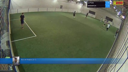 But de Hadjris (2-1) - La Poste Vs ENSMATCH - 12/12/17 20:00 - LIGUE 4 - Poitiers Game Parc