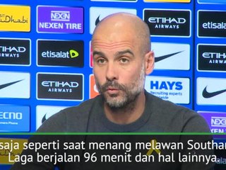 Man City Tidak Berlebihan Merayakan Kemenangan Derbi - Guardiola