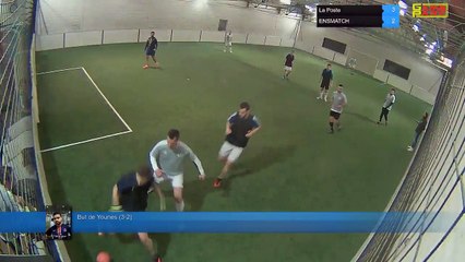 But de Younes (3-2) - La Poste Vs ENSMATCH - 12/12/17 20:00 - LIGUE 4 - Poitiers Game Parc