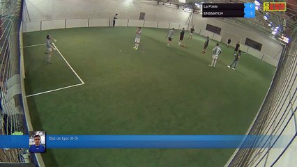 But de Igor (6-3) - La Poste Vs ENSMATCH - 12/12/17 20:00 - LIGUE 4 - Poitiers Game Parc