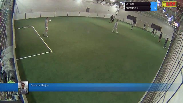 Faute de Hadjris - La Poste Vs ENSMATCH - 12/12/17 20:00 - LIGUE 4 - Poitiers Game Parc