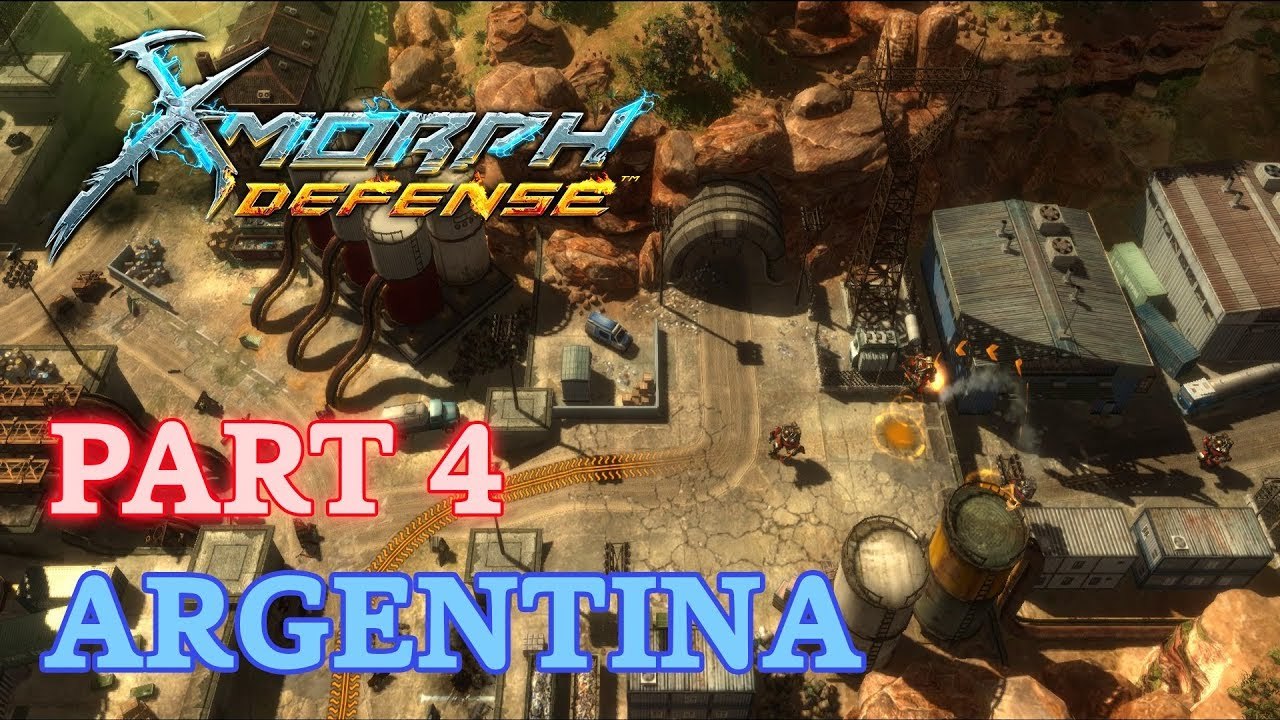 X-Morph: Defense Walkthrough - New Game - Part 4: Argentina (No Commentary)
