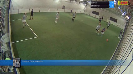 Faute de Pierre Alexandre - La Poste Vs ENSMATCH - 12/12/17 20:00 - LIGUE 4 - Poitiers Game Parc