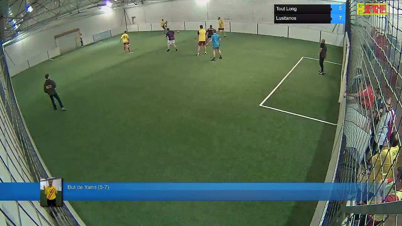 But de Yann (5-7) - Tout Long Vs Lusitanos - 12/12/17 20:36 - LIGUE 2 - Poitiers Game Parc