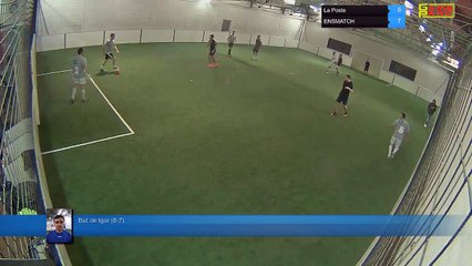 But de Igor (8-7) - La Poste Vs ENSMATCH - 12/12/17 20:00 - LIGUE 4 - Poitiers Game Parc